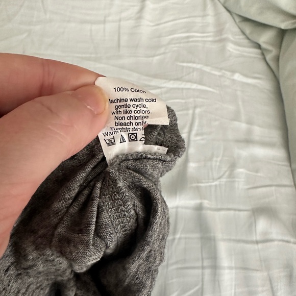 Madewell whisper cotton grey muscle tee /med/ - Picture 5 of 7